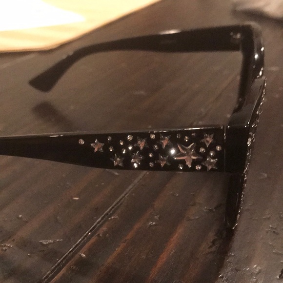 STARS Sunglasses. NEW!!! Black/Silver. - Picture 8 of 8